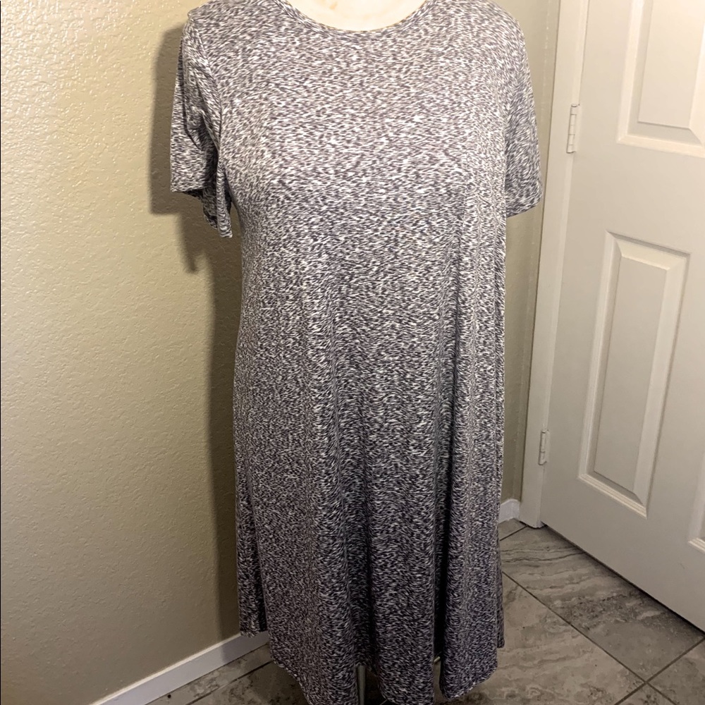 LuLaRoe Carly, Plus Size 3xl, High-Low Dress New!